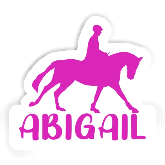 Sticker Abigail Horse Rider Image