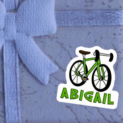 Sticker Racing Bicycle Abigail Laptop Image