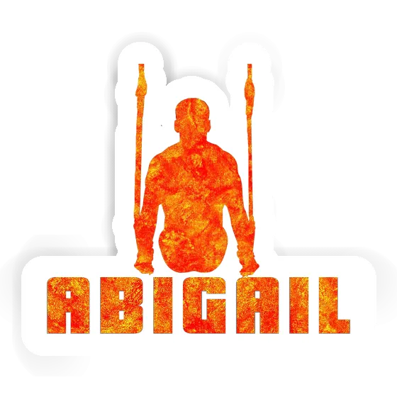 Ring gymnast Sticker Abigail Notebook Image