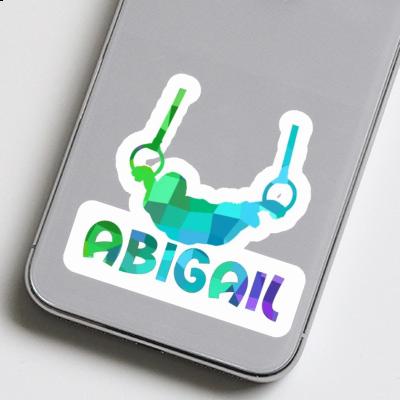 Sticker Abigail Ring gymnast Laptop Image