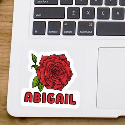 Sticker Rose Abigail Laptop Image