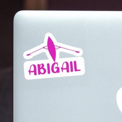 Ruderboot Sticker Abigail Laptop Image