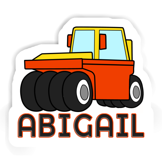 Wheel Roller Sticker Abigail Notebook Image