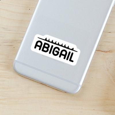 Abigail Sticker Ruderboot Laptop Image