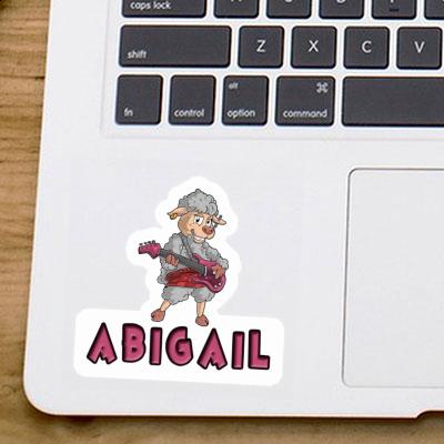 Rockergirl Sticker Abigail Notebook Image