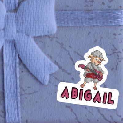 Rockergirl Sticker Abigail Laptop Image