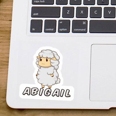 Autocollant Mouton Abigail Laptop Image