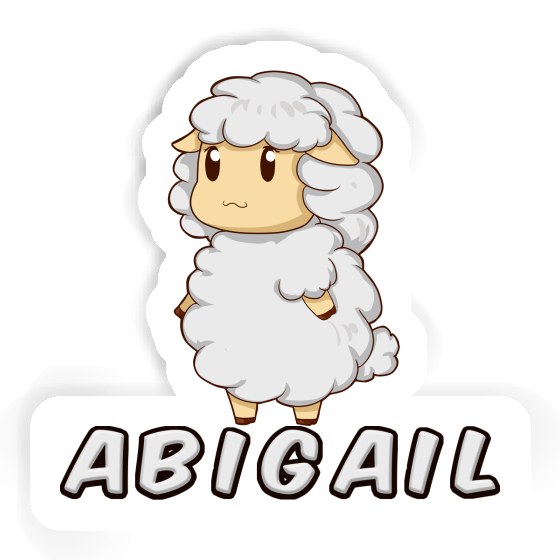 Sticker Sheep Abigail Notebook Image