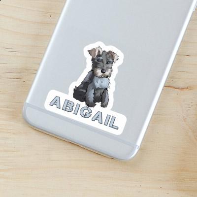 Abigail Sticker Schnauzer Notebook Image