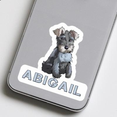 Schnauzer Autocollant Abigail Laptop Image