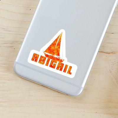 Sticker Abigail Sailboat Laptop Image