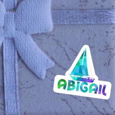 Sailboat Sticker Abigail Laptop Image