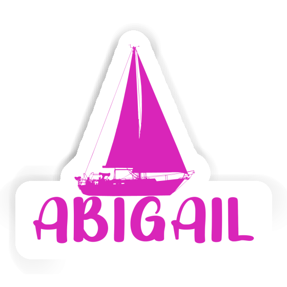 Sticker Abigail Sailboat Notebook Image