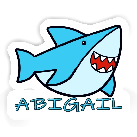 Autocollant Abigail Requin Notebook Image