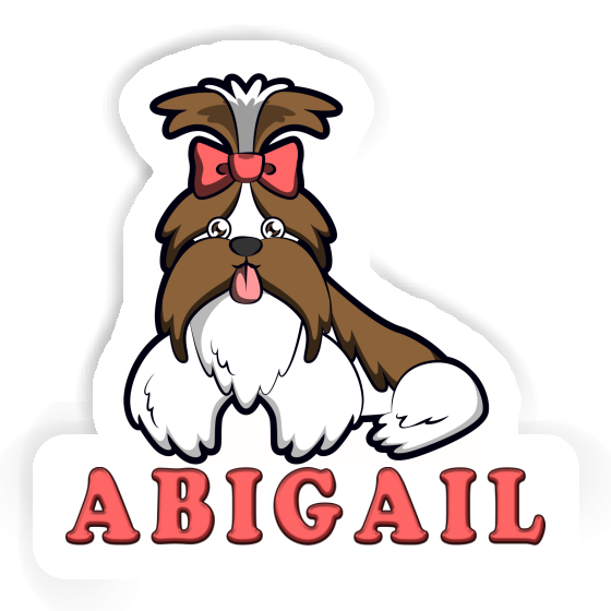 Abigail Sticker Shih Tzu Gift package Image