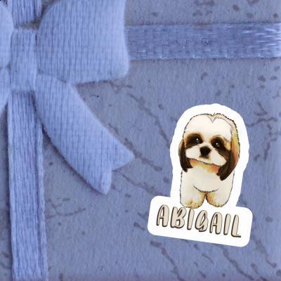 Shih Tzu Sticker Abigail Laptop Image