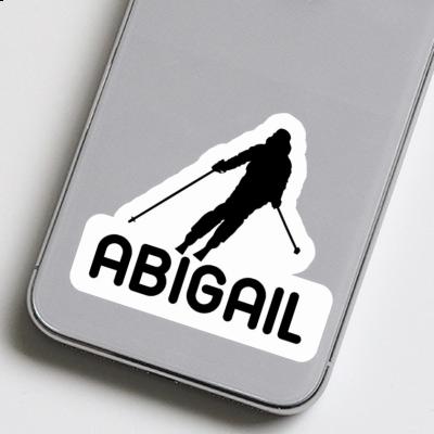 Sticker Skier Abigail Image