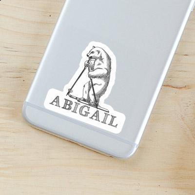 Sticker Abigail Skier Image