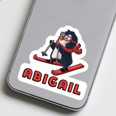 Abigail Sticker Skier Notebook Image