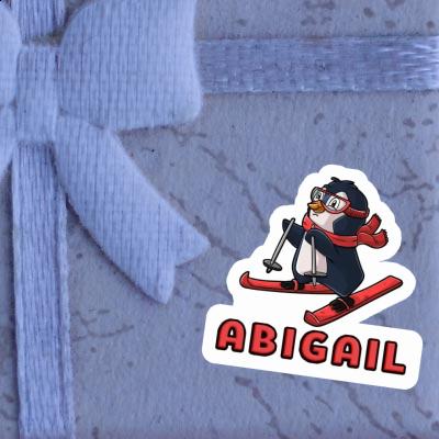 Abigail Sticker Skier Notebook Image