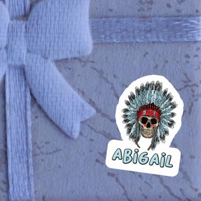 Totenkopf Aufkleber Abigail Image