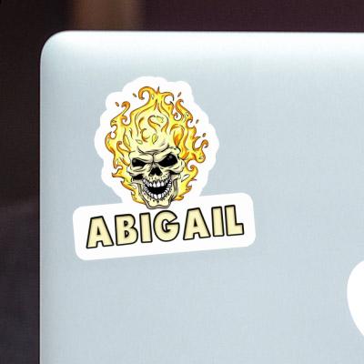 Abigail Sticker Skull Notebook Image