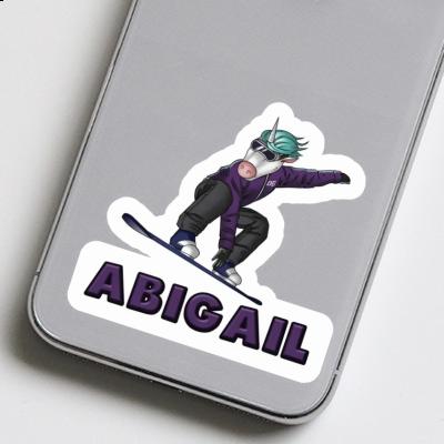 Snowboarder Sticker Abigail Gift package Image