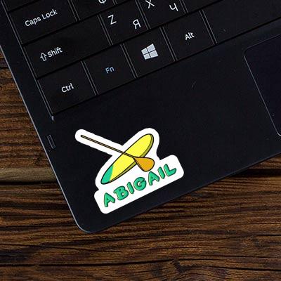 Sticker Stand Up Paddle Abigail Notebook Image