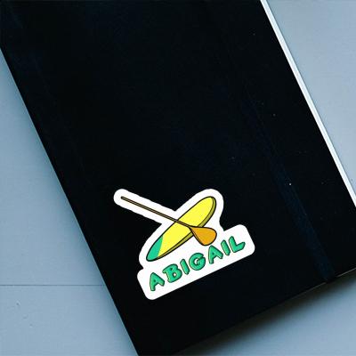 Sticker Stand Up Paddle Abigail Notebook Image