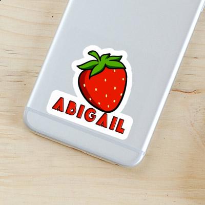 Abigail Autocollant Fraise Image