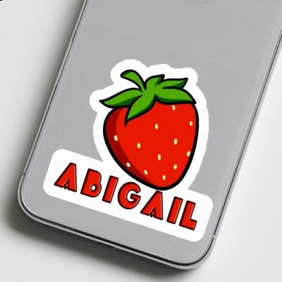 Abigail Sticker Strawberry Notebook Image