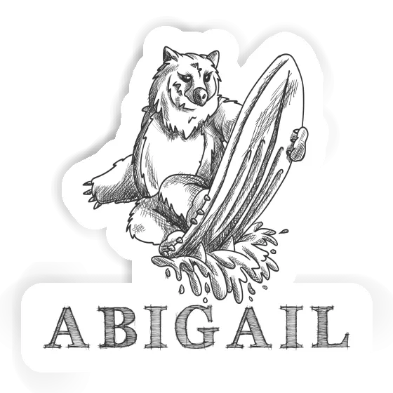 Abigail Sticker Surfer Gift package Image