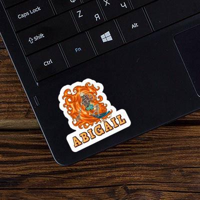 Surfer Sticker Abigail Laptop Image