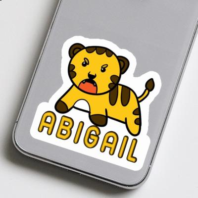 Autocollant Abigail Bébé tigre Laptop Image