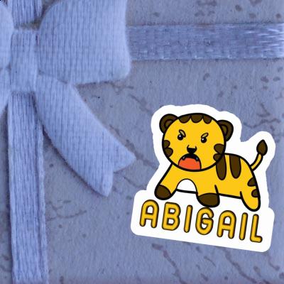 Autocollant Abigail Bébé tigre Gift package Image