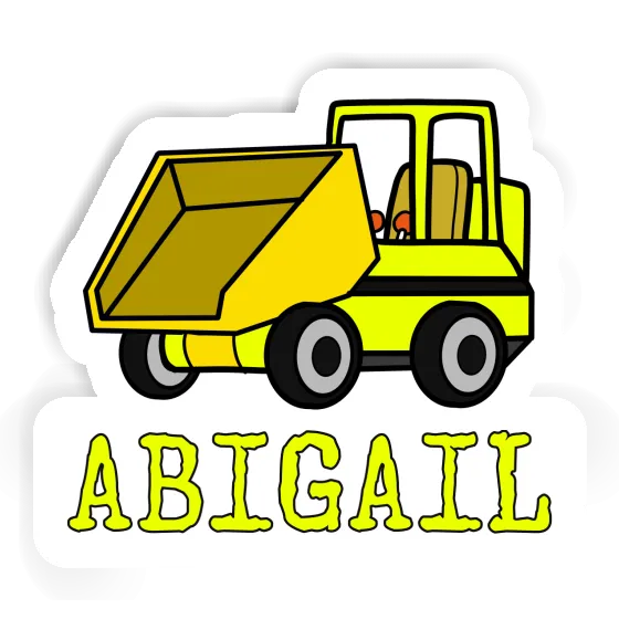 Sticker Abigail Front Tipper Gift package Image