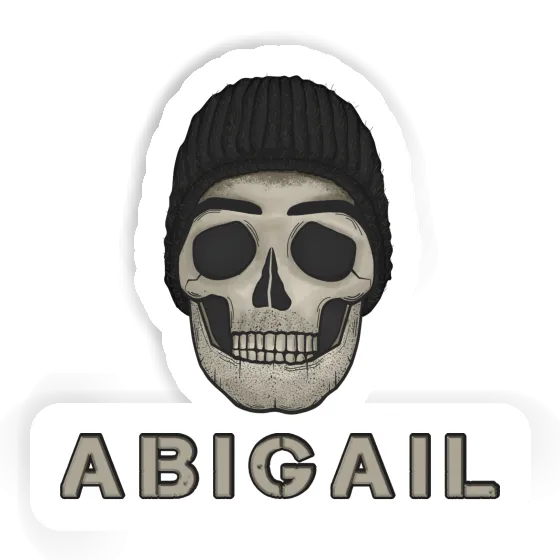 Abigail Sticker Skull Notebook Image