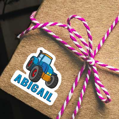 Autocollant Abigail Tracteur Image