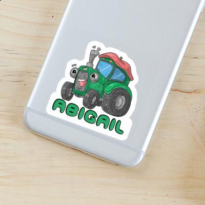 Sticker Abigail Tractor Laptop Image