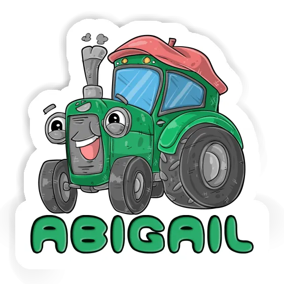 Sticker Abigail Tractor Gift package Image