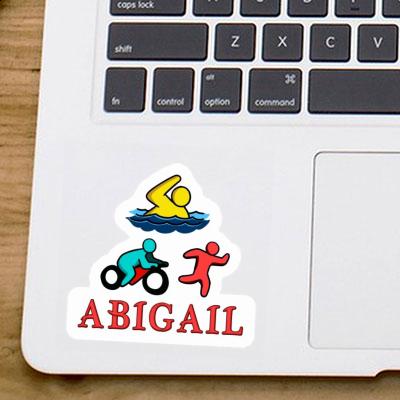 Sticker Abigail Triathlete Image