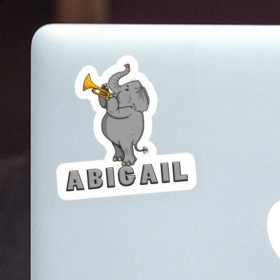 Sticker Abigail Trumpet Elephant Gift package Image