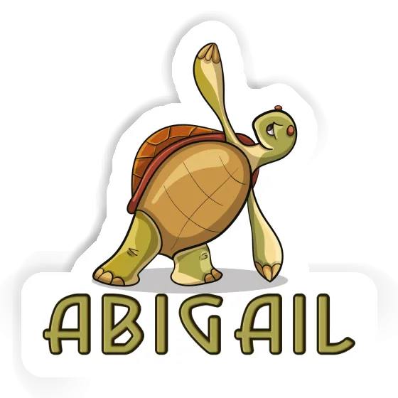 Sticker Yoga Turtle Abigail Gift package Image