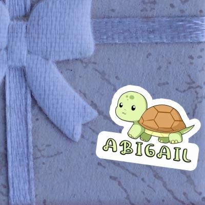 Sticker Abigail Turtle Notebook Image