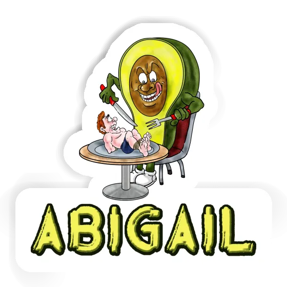 Sticker Avocado Abigail Notebook Image