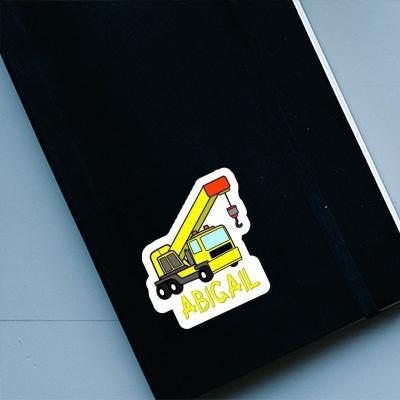 Sticker Truck crane Abigail Gift package Image