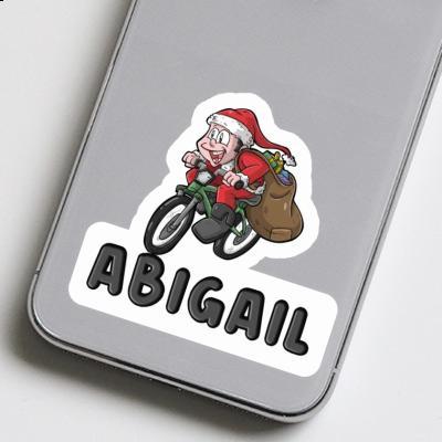 Abigail Sticker Bicycle Rider Laptop Image