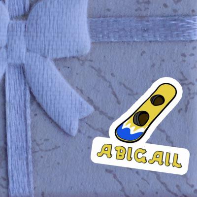 Sticker Abigail Wakeboard Image