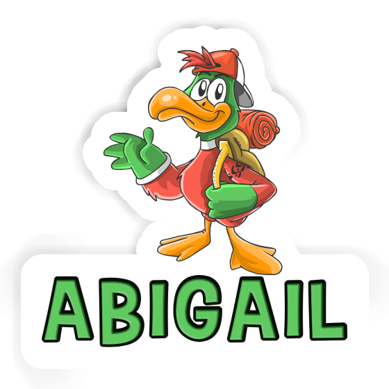 Hiker Sticker Abigail Notebook Image