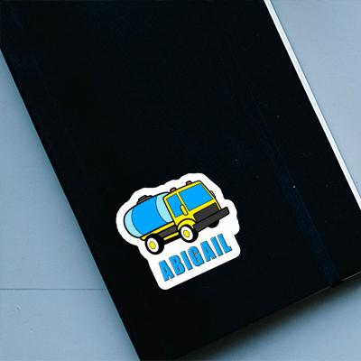 Sticker Abigail Water Truck Laptop Image